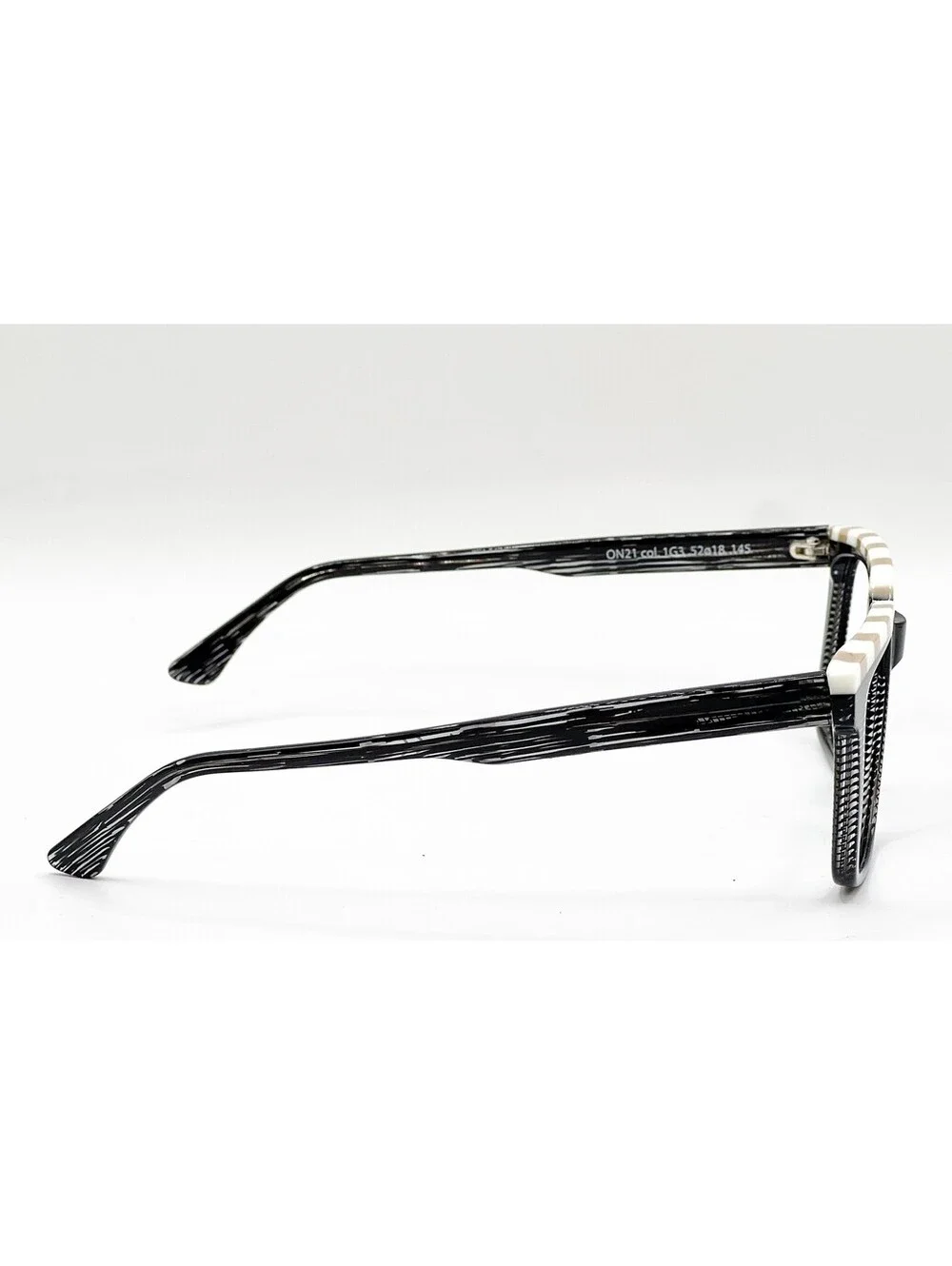 Onirico On21 Col.1G3 Black Authentic Eyeglasses 52-18-145